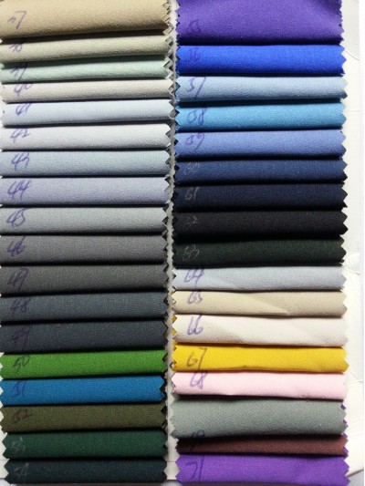 XTS 時裝面料 平紋酷絲棉 100%滌 150CM A801 細節-4